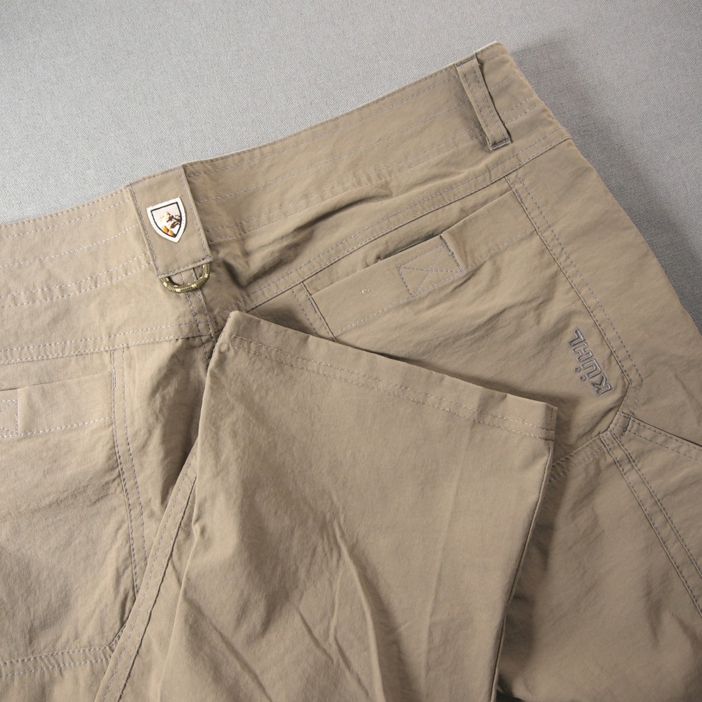 Kuhl Renegade Technical Stretch Hiking Men Pant 38x32 5120 khaki Water-Resistant